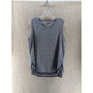 Athleta Cadence Heather Grey Tank Top Athletic Workout Womens Size Large